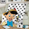 JIMINY CRICKET PINOCCHIO BEST SELLER FLEECE BLANKET GIFT FOR FAN