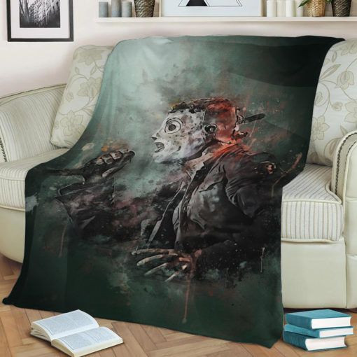 COREY SLIPKNOT FLEECE BLANKET GIFT FOR FAN COREY SLIPKNOT FLEECE BLANKET GIFT FOR FAN