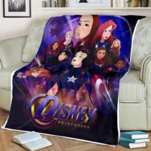 DISNEY PRINCESSES BEST SELLER FLEECE BLANKET GIFT FOR FAN