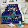 STITCH MICKEY CHRISTMAS FLEECE BLANKET GIFT FOR FAN