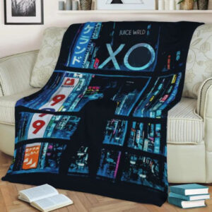 JUICE WORLD 999 FLEECE BLANKET GIFT FOR FAN