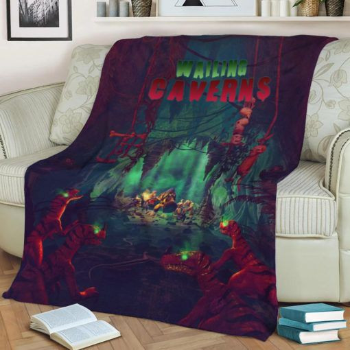 WAILING CAVERNS NOVEL BEST SELLER FLEECE BLANKET GIFT FOR FAN WAILING CAVERNS NOVEL BEST SELLER FLEECE BLANKET GIFT FOR FAN