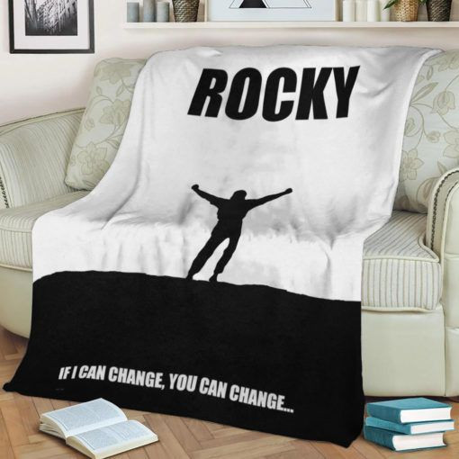 ROCKY FLEECE BLANKET GIFT FOR FAN ROCKY FLEECE BLANKET GIFT FOR FAN