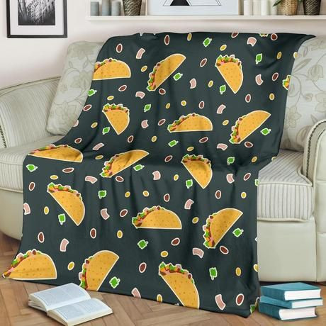 LOVE FOOD TACO BEST SELLER FLEECE BLANKET GIFT FOR FAN LOVE FOOD TACO BEST SELLER FLEECE BLANKET GIFT FOR FAN