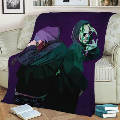 SUICIDE BOYS WPAP POP ART BEST SELLER FLEECE BLANKET GIFT FOR FAN SUICIDE BOYS WPAP POP ART BEST SELLER FLEECE BLANKET GIFT FOR FAN