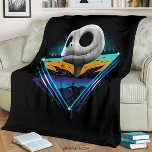 JACK SKELLINGTON THE NIGHTMARE BEFORE CHRISTMAS BEST SELLER FLEECE BLANKET GIFT FOR FAN