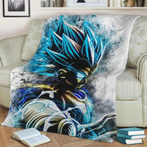 VEGETA DRAGON BALL ANIME JAPAN BEST SELLER FLEECE BLANKET GIFT FOR FAN