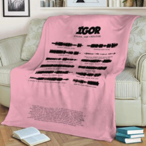 IGOR BY TYLER THE CREATOR BEST SELLER FLEECE BLANKET GIFT FOR FAN