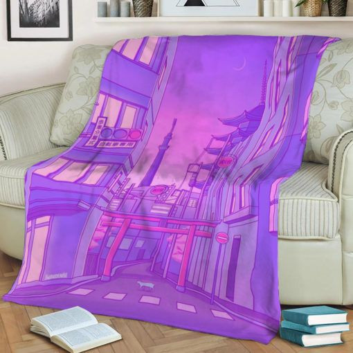 ASAKUSA LIGHTS BEST SELLER FLEECE BLANKET GIFT FOR FAN ASAKUSA LIGHTS BEST SELLER FLEECE BLANKET GIFT FOR FAN