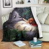 TOTORO BEST SELLER FLEECE BLANKET GIFT FOR FAN