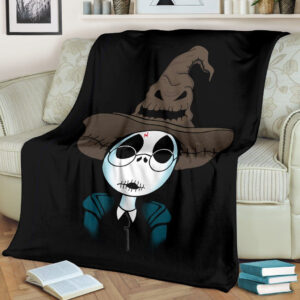 HARRY POTTER JACK SKELLINGTON FLEECE BLANKET GIFT FOR FAN