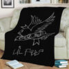 LIL PEEP AMERICAN RAPPER FLEECE BLANKET GIFT FOR FAN