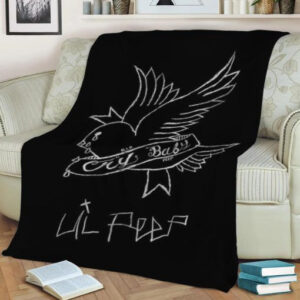 LIL PEEP AMERICAN RAPPER FLEECE BLANKET GIFT FOR FAN