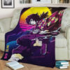 DEMON SLAYER GIYU TOMIOKA BEST SELLER FLEECE BLANKET GIFT FOR FAN