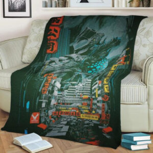 PACIFIC RIM FLEECE BLANKET GIFT FOR FAN