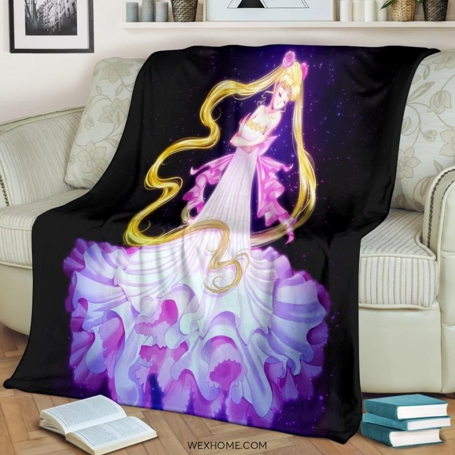 SAILOR MOON USAGI PRINCESS ANIME BEST SELLER FLEECE BLANKET GIFT FOR FAN SAILOR MOON USAGI PRINCESS ANIME BEST SELLER FLEECE BLANKET GIFT FOR FAN