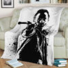RICK GRIMES FLEECE BLANKET GIFT FOR FAN