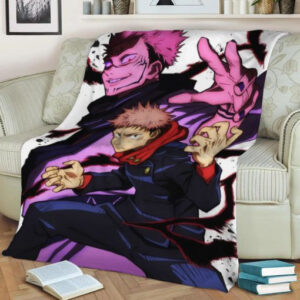 JUJUTSU KAISEN BEST SELLER FLEECE BLANKET GIFT FOR FAN