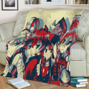 KONOSUBA GROUP ANIME JAPAN BEST SELLER FLEECE BLANKET GIFT FOR FAN