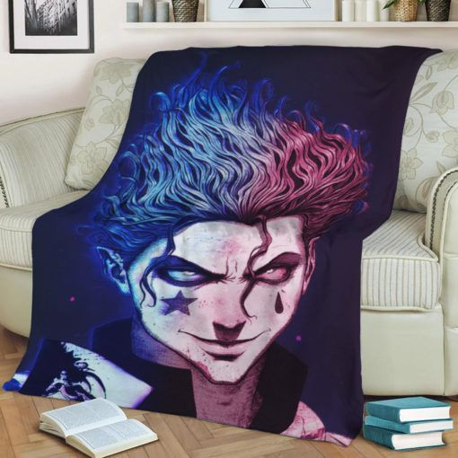 ANIME HUNTER FLEECE BLANKET GIFT FOR FAN ANIME HUNTER FLEECE BLANKET GIFT FOR FAN