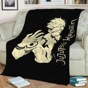 SUKUNA JUJUTSU KAISEN ANIME JAPAN BEST SELLER FLEECE BLANKET GIFT FOR FAN