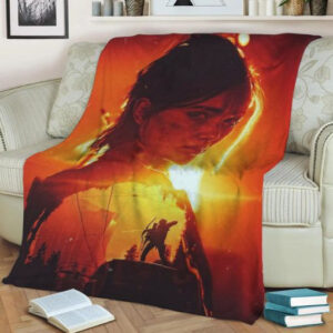 ELLIE THE LAST OF US FLEECE BLANKET GIFT FOR FAN