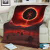 THE BLACK SWORDSMAN FLEECE BLANKET GIFT FOR FAN