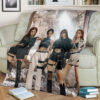 BLACKPINK KILL THIS LOVE FLEECE BLANKET GIFT FOR FAN