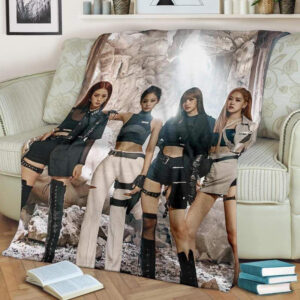 BLACKPINK KILL THIS LOVE FLEECE BLANKET GIFT FOR FAN