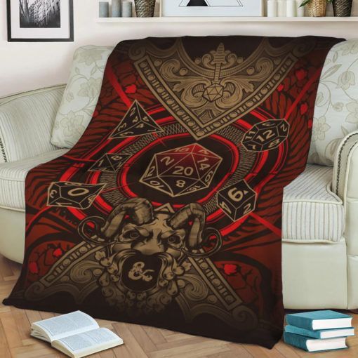 DICE SET BEST SELLER FLEECE BLANKET GIFT FOR FAN DICE SET BEST SELLER FLEECE BLANKET GIFT FOR FAN