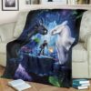 HOW TO TRAIN YOUR DRAGON FLEECE BLANKET GIFT FOR FAN