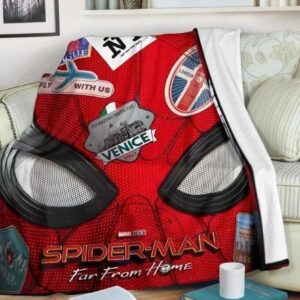 SPIDER-MAN FAR FROM HOME FLEECE BLANKET GIFT FOR FAN