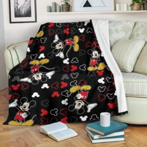 PATTERN MICKEY MOUSE DISNEY FLEECE BLANKET GIFT FOR FAN
