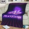 PLAYSTATION RETRO FLEECE BLANKET GIFT FOR FAN