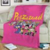 PIZZA! FLEECE BLANKET GIFT FOR FAN