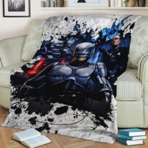 ROBOCOP STAR WARS FLEECE BLANKET GIFT FOR FAN
