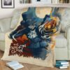 THE DRAGON CLAW FLEECE BLANKET GIFT FOR FAN