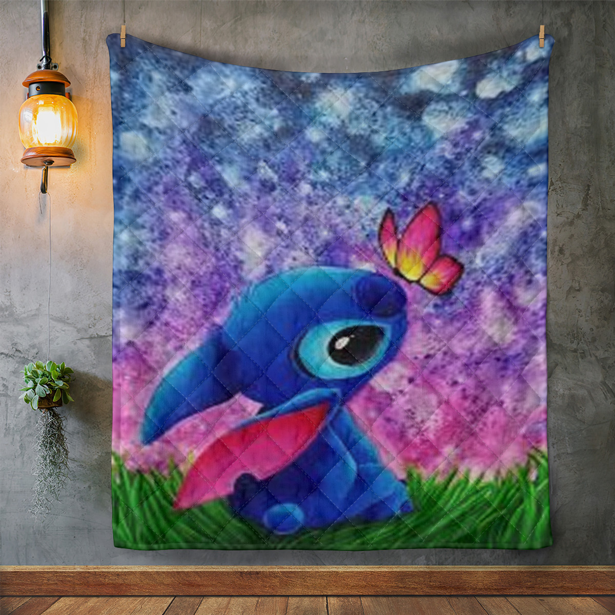 Disney Stitch Ohana Blanket Disney Stitch Ohana Blanket