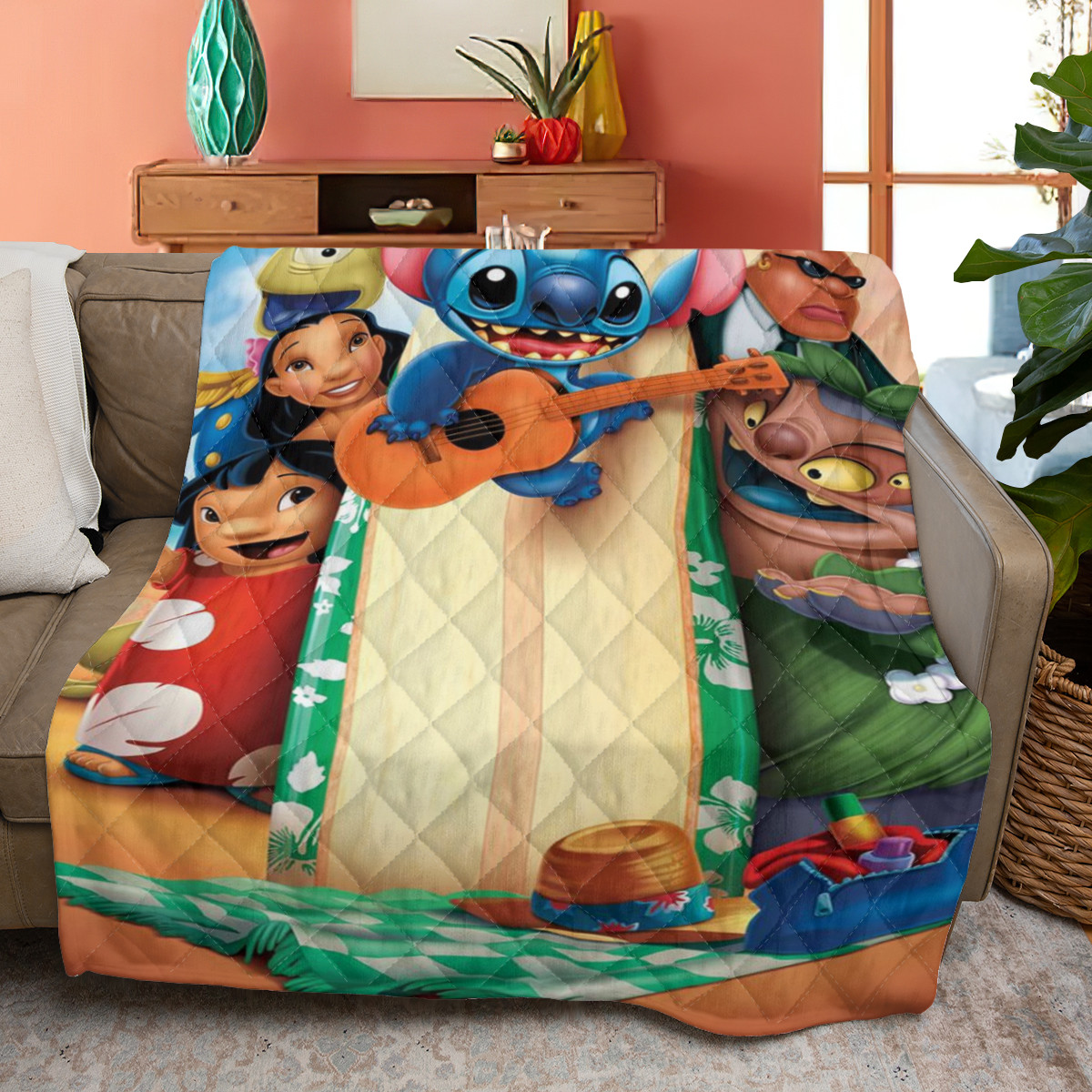 Disney Lilo And Stitch 2002 Blanket Disney Lilo And Stitch 2002 Blanket