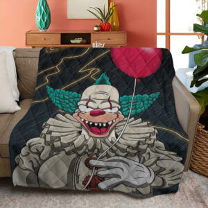Want A Balloon Bart? It Horror Film Blanket