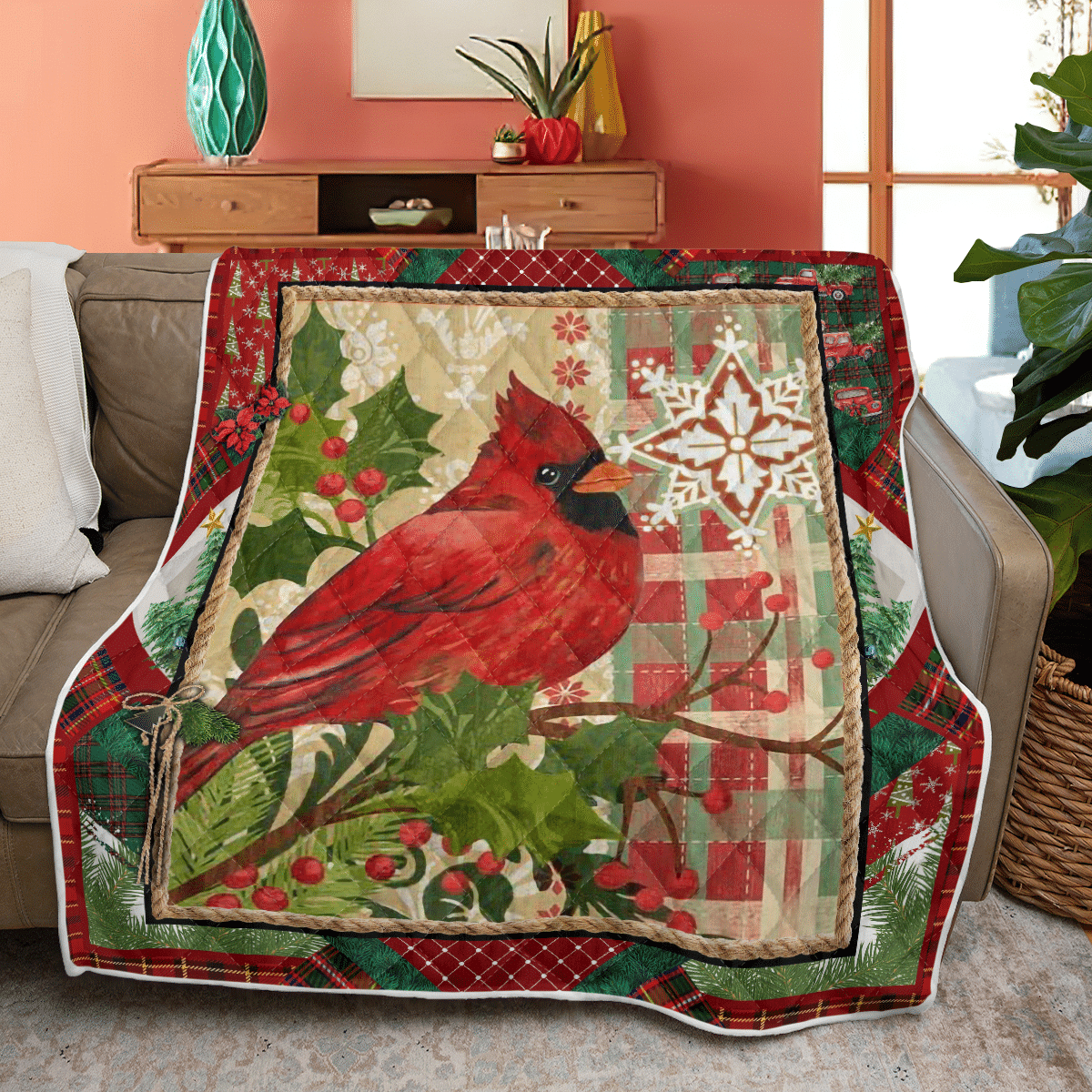 Merry Christmas cardinal Fan Gift Merry Christmas cardinal Fan Gift
