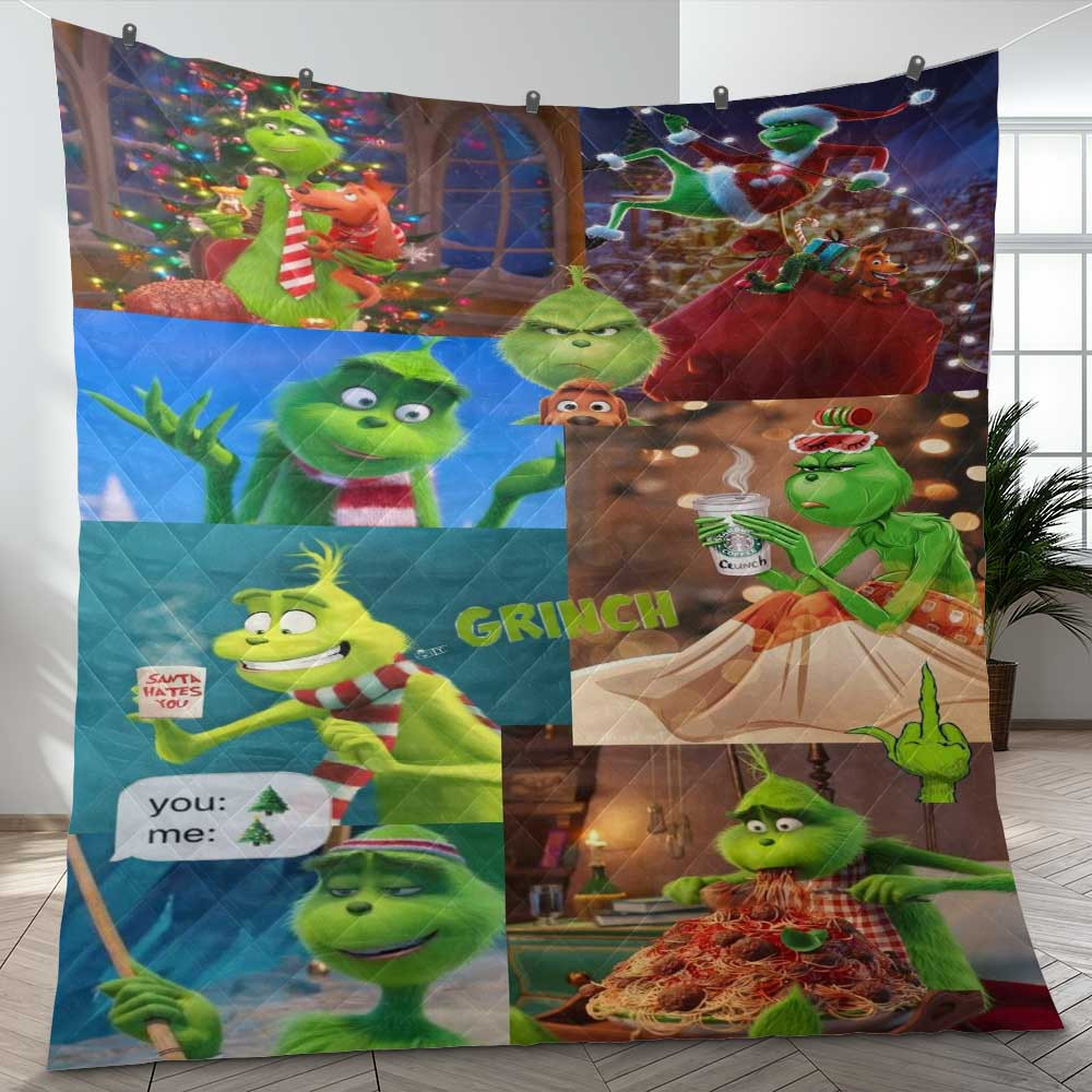 Dr. Seuss’ The Grinch 108 Merry Christmas Gifts Lover Blanket Dr. Seuss’ The Grinch 108 Merry Christmas Gifts Lover Blanket