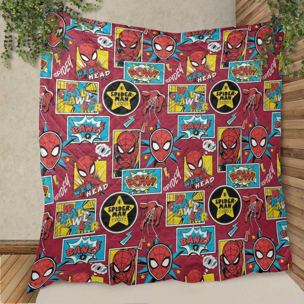 Full Face Spider Man Marvel Character Christmas Gifts Lover Blanket Full Face Spider Man Marvel Character Christmas Gifts Lover Blanket