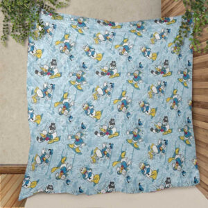 All Emotions Donald Duck Christmas 123 Gifts Lover Blanket