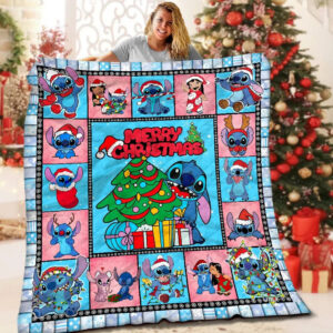 Disney Lilo And Stitch So Cute Merry Christmas