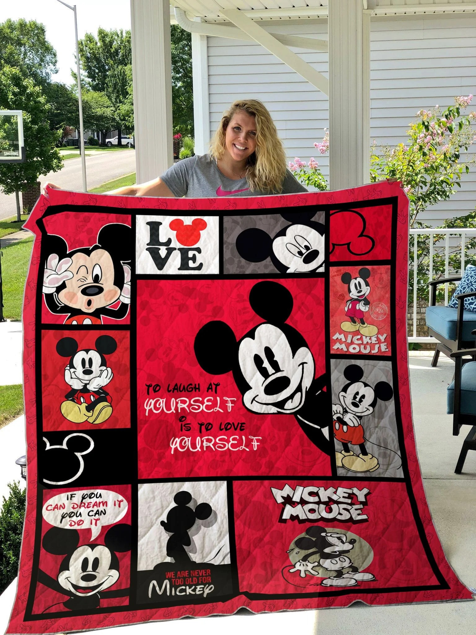 Disney Mickey Mouse To Laugh At Yourself Is To Love Yourself Christmas Gift Disney Mickey Mouse To Laugh At Yourself Is To Love Yourself Christmas Gift