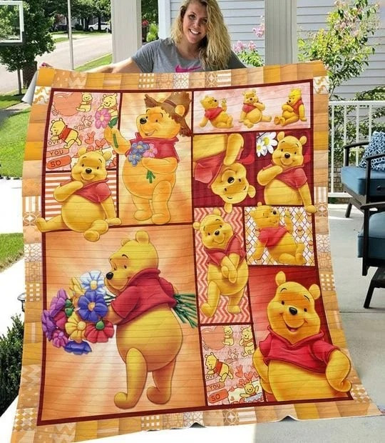Disney Winnie The Pooh Bringing Flower Christmas Gift Disney Winnie The Pooh Bringing Flower Christmas Gift