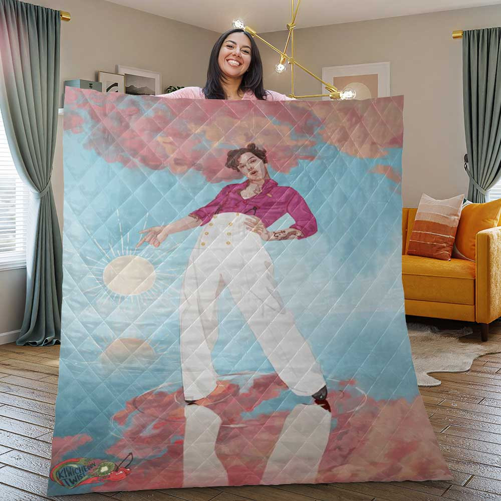 Harry Styles Fine Line Rainbow Thank You For The Memories Christmas Gifts Lover Blanket Harry Styles Fine Line Rainbow Thank You For The Memories Christmas Gifts Lover Blanket