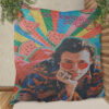 Harry Styles Fine Line Water Melon Sugar Thank You For The Memories Christmas Gifts Lover Blanket