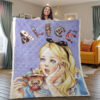 Alice In Wonderland Beautiful Blanket